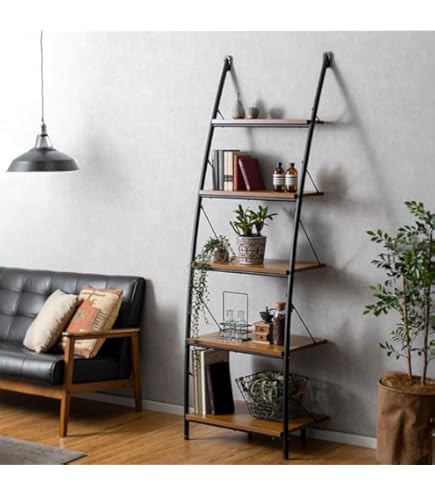 ラダーシェルフ ラダーラック 壁掛けラック アンティーク調 ラダーシェルフ ラダーラック 飾り棚 壁付け 壁掛け ラック